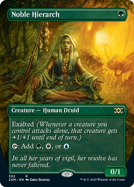 Noble Hierarch Double Masters Alternate Art